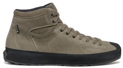 SCARPA Mojito Wrap Mid GTX, Sneaker Mid Impermebaile in Pelle Scamosciata (Dark Rock, Sistema Taglie Calzature EU, Adulto, Numero, Media, 46)