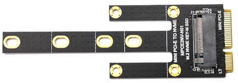 Joskeijky Scheda Di Estensione MPCIE a Key-M Slot Di Estensione MINIPCI-E a NVME M2 Scheda Adattatore Interfaccia WiFi a Disco M.2