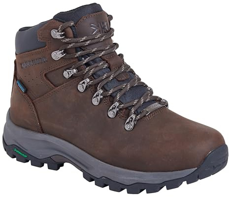 Karrimor Women's Mendip 4 NB weathertite waterproof leather walking boot Brown UK 5