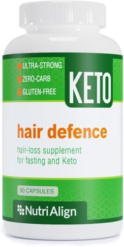 Nutri-Align Hair Defence Biotin-Komplex, 90 Kapslar, 2500mcg Biotin