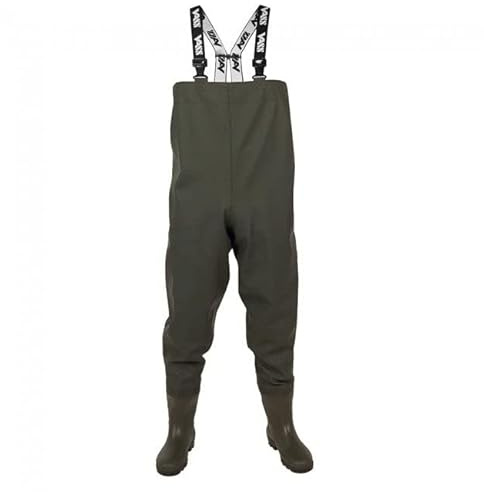 Vass-Tex 650 Chest Wader with Low Profile Boot: 44 - UK 10