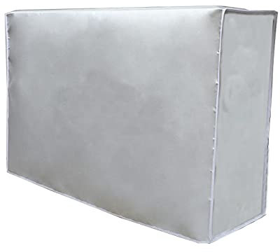 Copri Condizionatore da Esterno, Universale Coperchio del Condizionatore, Antipolvere Antineve Impermeabile Protezione Solare per Climatizzatore per La Casa 80 * 30 * 57cm