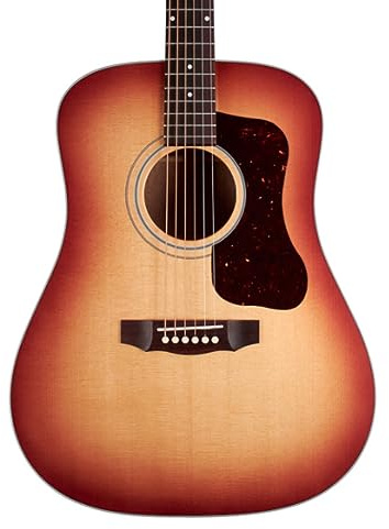 Guild D-40 Standard PSB W/C Western Guitar in Pacific Sunset Burst