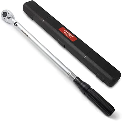 FOURROBBER 3/4 Drehmomentschlüssel 100-500Nm Auto Torsionsschlüssel inkl. Spezialeinsätze für Radbolzen