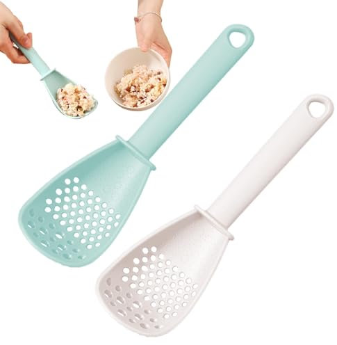 Cucchiaio da cucina, cucchiaio per cucinare | Cucchiaio per uova | Utensili da cucina, cucchiaio per schiuma, utensili da cucina resistenti al calore, separatore uova