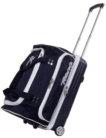 L'Estel Skates - Hockey Reno - Valigia conTrolley Reno Gipsy, Trolley con Due Scomparti per Giocatore di Hockey Pattini. (nero, 54 x 38 x 32 cm)