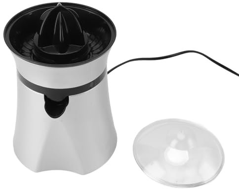 Machine de Presse-Agrumes aux Agrumes électriques 50W avec 2 Alésages pour Pamplemousse au Citron, Extracteur de Jus D'orange ABS