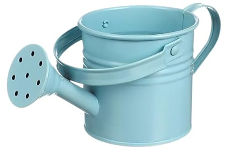 Gießkanne, verzinkter Eisen-Bewässerungstopf – Gartenwerkzeug mit Griff, Blumenbehälter für Nachbarn, Freunde, Familie, Gärtner