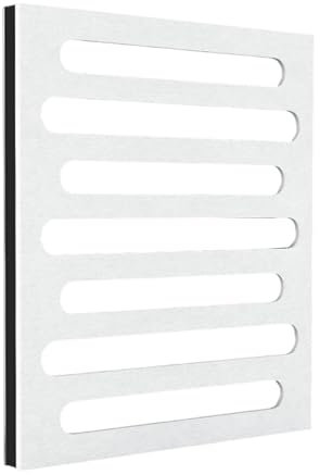 Sharplace Panneau acoustique, panneau insonorisant de qualité supérieure, creux 3D absorbant le son pour piano, studio, ferme