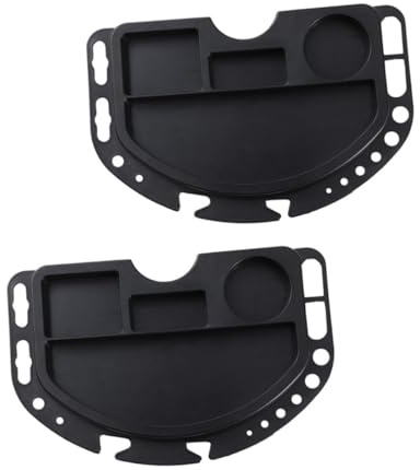 Gatuida Support De Rangement Réglable pour Vélo 2 Pièces en Pc, Plateau Professionnel Multifonctions pour Entretien Et Réparation, Accessoires Vélo pour Atelier Et Maintenance Cycliste