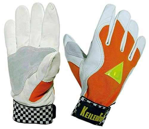Keiler fit Arbeitshandschuhe, orange, Handschuhe, Größe 8
