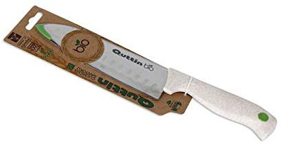 Quttin 105240 Cuchillo Santoku, Multicolor, 16.5 cm