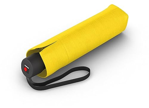 Knirps Regenschirm I.050 Medium Manual sun mit Schirmtasche I kleiner Handöffner Taschenschirm für unterwegs I windstabiler & leichter Mini Schirm