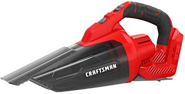 CRAFTSMAN V20 Cordless Hand Vacuum, 45 CFM, 2 Stage Filtration System with Filter, Bare Tool Only (CMCVH001B)