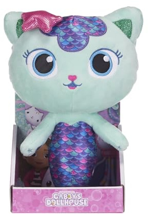 Gabby's Dollhouse 25cm (10-inches) Mercat Character Soft Plush Toy