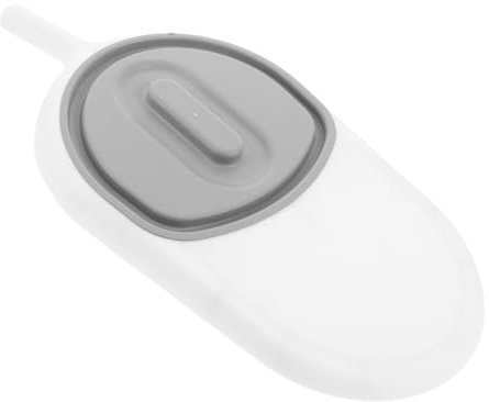 minkissy Padella Per Anziani Manico Lungo in Plastica Inclinata Per Assistenza a Letto Con Contenitore Urina Per Uomini e Donne Pazienti Disabili Uso Domestico Sanitario