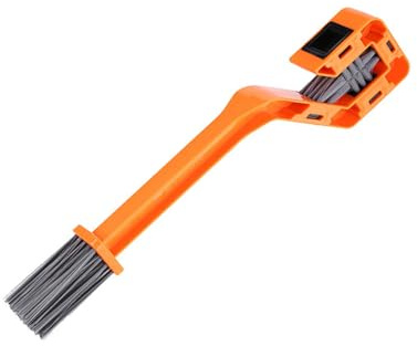 Testa Pulitore per catene per Spazzola per pulizia multifunzione Spazzola per pulizia portatile Strumento per la pulizia degli ingranaggi Pulitore per viaggi a lunga