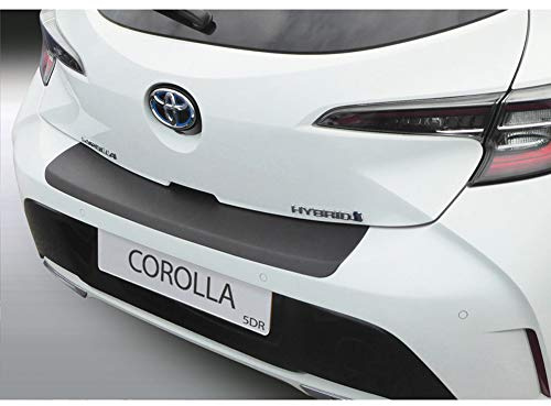 RGM ABS Heckstoßstangenschutz kompatibel mit Toyota Corolla HB 5-türer 2019- Schwarz