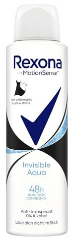 REXONA Rexona Spray anti-transpirant MotionSense Invisible Aqua 48h pour femme 150 ml