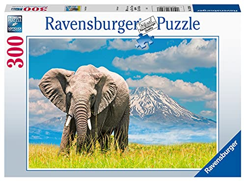 Ravensburger - Puzzle 300 Piezas Elefante | Puzzle Adultos | para Toda La Familia | 49 X 36 Cm | Rompecabezas Adultos | Regalo Navidad