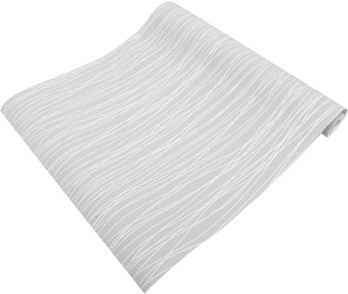 OSALADI 1 Rollo De Papel De Pared Papel Tapiz De Tela Papel Tapiz Texturizado Para Dormitorio