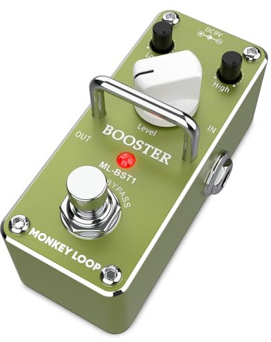 Monkey Loop ML-BST1 Pedal Efecto Booster para Guitarra