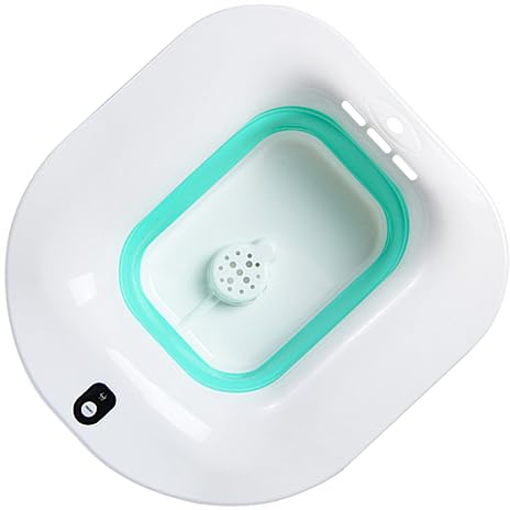 CLISPEED Elektrische -Badewanne Elektrisches Bidet Badezimmer elektrische Sitzbadewanne sitzbad the green schwangere Frau Toilettenschüssel Seiten Toilleten Sitz pp