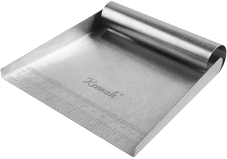 Keewah Food Scoop, 5.9 x 5.7 inch, Stainless Steel