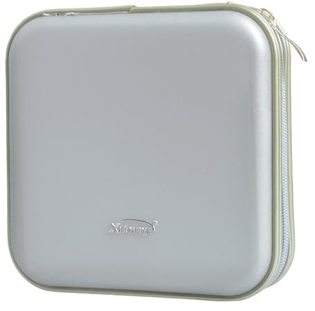 Biluer Estuche Porta CD 1PCS Portátil Bolsa de CD/DVD Estuche para 40 CDs Porta Almacenamiento DVD Bolsas Muy Adecuado para Viajar Usar en Automóviles y en Casa Caja CD(B)
