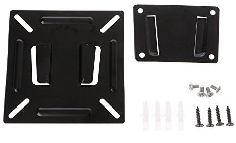 TOWARDSNAN Soporte de pared pequeño para pantalla LCD de 14 a 24 pulgadas, aplicable para uso doméstico y empresarial
