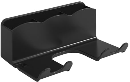 Support Mural Pour Sèche-cheveux - Acier Inoxydable, Organisateur, Crochet | Stockage Universel Avec Étagère De Sauvegarde Et Design Moderne, Support Multifonctionnel Pour La Salle De Bain, La Chambre