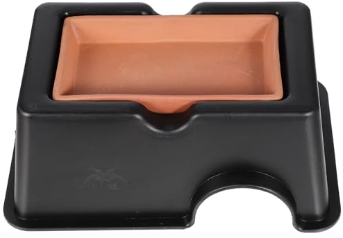 SHINEOFI Nascondiglio per Rettili Grande in Ceramica Mangiatoia e Grotta per Serpenti Accessorio per Terrari Gechi Leopardo e Pitoni Resistente alle Macchie e Design Naturale per