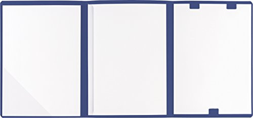 BRUNNEN 102012330 Bewerbungsmappe (Karton, A4) blau