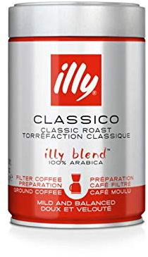 3 paquets de café Illy filtre 250 g