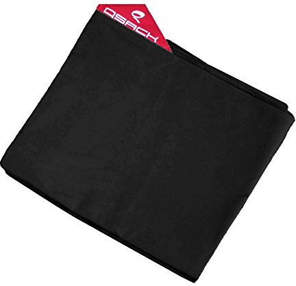 QSack Housse de Pouf d'extérieur XXL 140 x 180 cm (Noir)