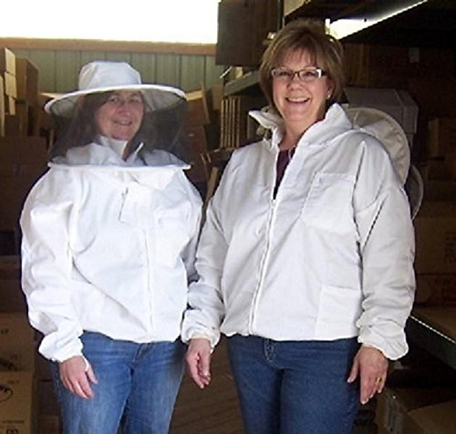 Beekeeping Zip Up Jacket with Round Hat/Veil (Medium)