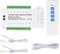 kyaoayo Bewegungssensor-Treppenbeleuchtungsset，LED-Treppenlichtsensor-Controller，LED-Lichtband mit Sensor， für Hotels und Zentren, Zuhause，Interieur, Bar (Controller B 16 Schritte 2)