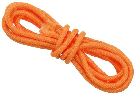 PATIKIL Archery D Loop Rope 1 Meters, Bow D Loop String Release Material Nock Wire Nocking Loop Buckle Ring for Compound Bowstring, Orange