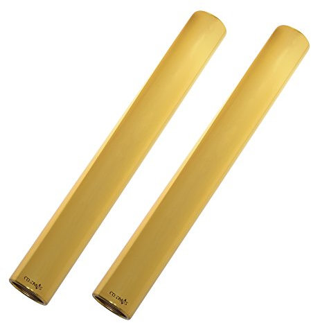 Kosmos® 2 Stück eloxiertem Aluminium Track und Field Relais Taktstöcke, Gold