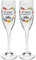 GRUSS & CO 47882 - Set di calici da spumante, motivo più bello, confezione regalo