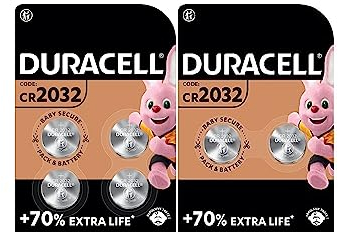 6X Duracell CR 2032 (1 Blister Da 2 Batterie + 1 Blister Da 4 Batterie) 6 Pile (DL/CR2032)