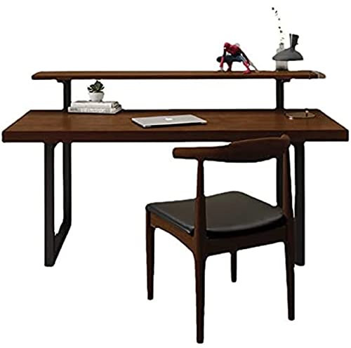 ZUMAHA Kinderschreibtisch Schreibtisch- und Stuhlset aus Massivholz, nordischer Minimalismus-Computertisch, Stuhl mit ergonomischer Rückenlehne, Studentenschreibtisch Humanisiert