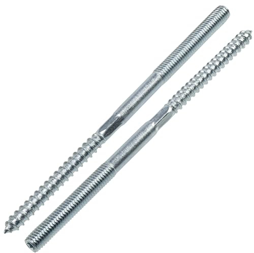 AERZETIX - C75880 - Satz von 12 Stockschrauben M8x150 mm - stiftschraube - aus stahl