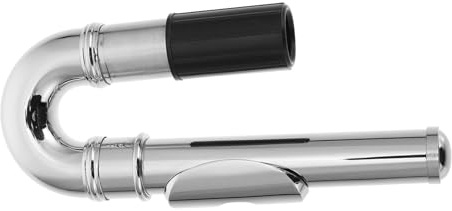 Abaodam Cabezal De Flauta Creativo Plateado Accesorio Duradero Para Instrumentos Musicales Cabeza De Flauta Hecha a Mano Adecuado Para Músicos y Prácticas De Interpretación