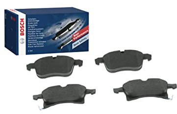 Bosch BP420 - Brake Pads Car Front Axle - Bosch Quality - Reduced Noise and Dust - ECE-R90 Certified - Copper-Free - 1 Set of 4 Pads