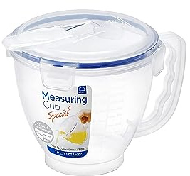 Lock & Lock HPL982 Measuring Jug - Clear, 1 L