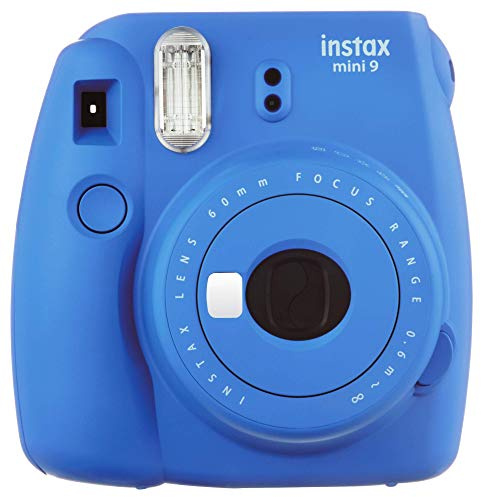 Fujifilm Instax Mini 9 Instant Camera, Cobalt Blue