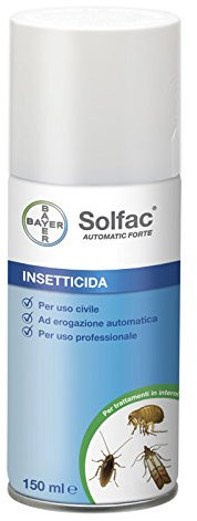 Bayer SOLFAC AUTOMATIC FORTE NF bombola, contro Insetti, 150ml