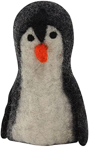 Freak Scene Eierwärmer aus Filz - Filzfigur - Pinguin