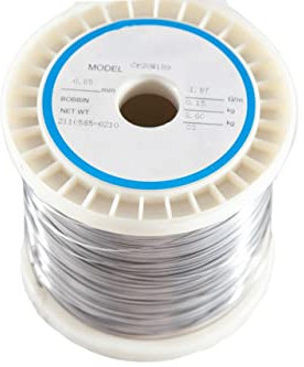 100 metros de alambre de calefacción Nichrom, 0,22 mm (2.4869/Cronix 80/N06003), alambre de resistencia de níquel y cromo